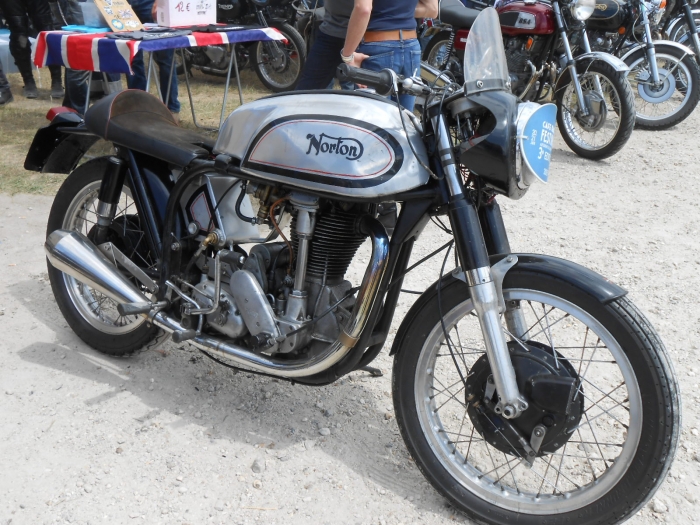 Cafe racer Montlhery Paris France motorcycle tour -